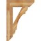 Ekena Millwork Olympic Slat Rough Sawn Bracket, Western Red Cedar, 6"W x 26"D x 38"H BKT06X26X38OLY06RWR - alternate 4